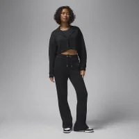 Nike Air Jordan жіноча Knit Pants колір чорний