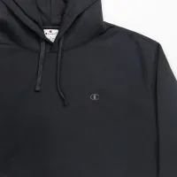 Кофта/футболка Champion Tonal Logo Fleece Erkek Siyah Толстовка с капюшоном 220274-ES503 - Серая
