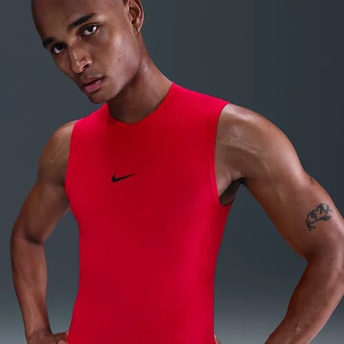 Nike Pro чоловічі Dri-FIT Tight Sleeveless Fitness Top колір червоний