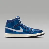 Nike Air Jordan 1 Mid SE женская Кроссовки цвет черный