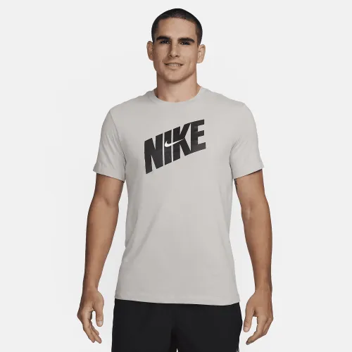 Nike чоловічі Dri-FIT Fitness футболка колір сірий