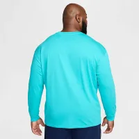 Nike LeBron мужские Max90 Long-Sleeve баскетбольные футболка цвет зеленый