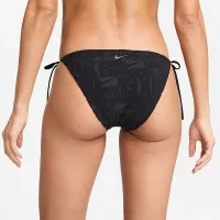 Nike Swim Retro Flow женская String Bikini Bottom цвет черный