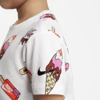 Nike Toddler Sole Food Printed футболка колір білий