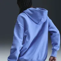 Nike Sportswear Phoenix Fleece жіноча оверсайз Pullover Толстовка з капюшоном блакитний