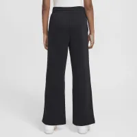 Nike Sportswear Club Fleece Girls' Wide-Leg Pants цвет черный