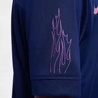 Nike Dri-FIT Kylian Mbappé Little дитячі ACD25 Short Sleeve Top and шорти комплект блакитний