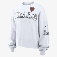 Chicago Bears жіноча Nike NFL Pullover Crew колір білий