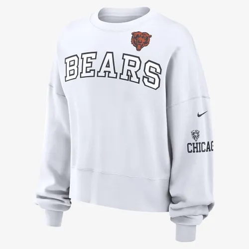 Chicago Bears женская Nike NFL Pullover Crew цвет белый