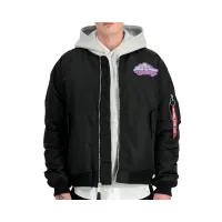 Куртка Alpha Industries MA-1 Candy Crew 14814003 -  Черная
