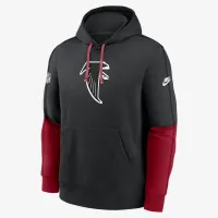 Atlanta Falcons Logo Team Issue Club мужские Nike NFL Pullover Толстовка с капюшоном цвет черный