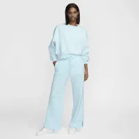 Nike Sportswear Phoenix Fleece жіноча Over-оверсайз Crew-Neck світшот блакитний
