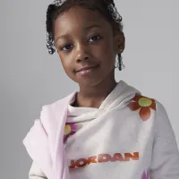 Nike Jordan Deloris Jordan Flowers Toddler Pullover Толстовка с капюшоном набор цвет красный