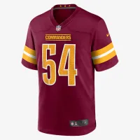 Bobby Wagner Washington Commanders мужские Nike NFL Game Football Jersey цвет красный