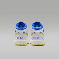 Nike Air Jordan 1 Mid Sneaker School Big дитячі Кросівки колір білий