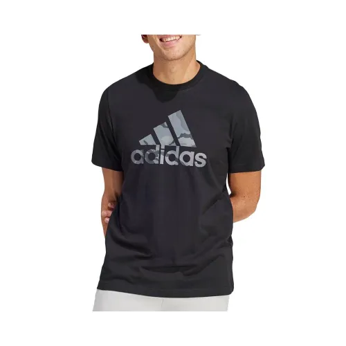 Футболка adidas Sportswear Camo Badge Of Sport Graphic IR5828 -  Черная