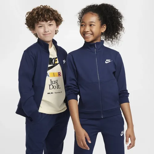 Nike Sportswear Club Big детские Full-Zip Knit Куртка синий