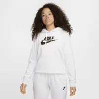 Nike Sportswear Club Fleece жіноча Logo Pullover Толстовка з капюшоном колір коричневий