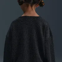 Nike Little детские 2-Piece Lurex Waffle набор цвет черный