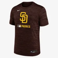San Diego PaКостюм Authentic Collection Velocity мужские Nike Dri-FIT MLB футболка цвет коричневый