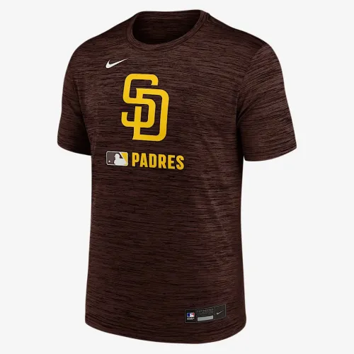 San Diego PaКостюм Authentic Collection Velocity мужские Nike Dri-FIT MLB футболка цвет коричневый