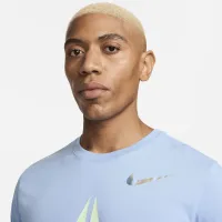 Nike Ja мужские Dri-FIT баскетбольные футболка синий