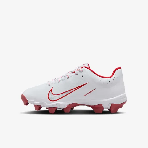 Nike Hyperdiamond 4 Keystone Big детские Softball Cleats цвет белый
