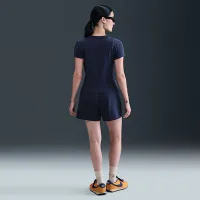 Nike Sportswear Chill Knit жіноча футболка блакитний