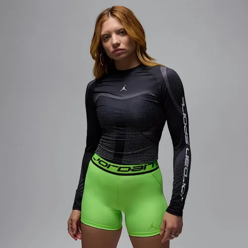 Nike Jordan Sport женская Dri-FIT Long-Sleeve Top цвет черный