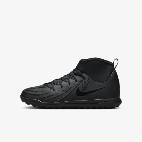 Nike Jr. Phantom Luna 2 Club Little/Big дитячі TF High-Top Soccer Кросівки колір чорний