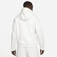 Nike Solo Swoosh чоловічі Fleece Толстовка з капюшоном колір сірий