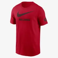Georgia Bulldogs Campus Mascot мужские Nike College футболка цвет красный