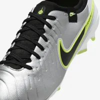 Nike Tiempo Legend 10 Pro Firm-Ground Low-Top футбольные бутсы цвет серый