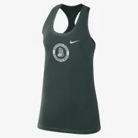 Michigan State жіноча Nike College Tank колір зелений