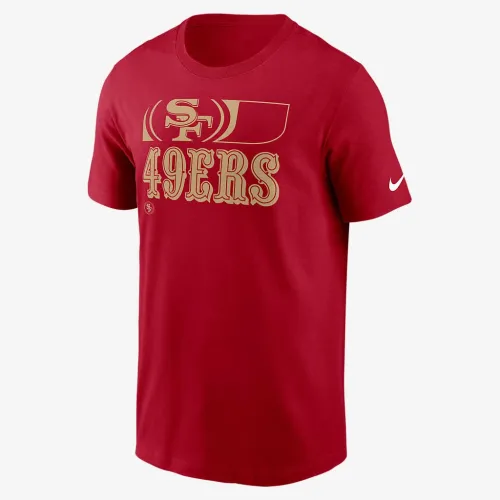 San Francisco 49ers Air Essential мужские Nike NFL футболка цвет красный