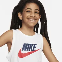 Nike Sportswear Essential Big детские Tank Top цвет белый