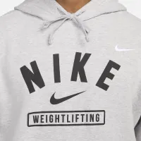 Nike чоловічі Weightlifting Pullover Толстовка з капюшоном колір сірий