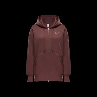 Nike Sportswear Phoenix Fleece жіноча оверсайз Full-Zip Толстовка з капюшоном колір коричневий
