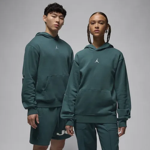 Nike Jordan MVP мужские Fleece Pullover Толстовка с капюшоном цвет зеленый