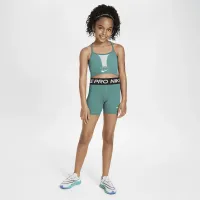 Nike Indy Big дитячі (Girls') Sports Bra колір зелений