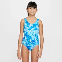 Nike Swim Big дитячі (Girls') U-Back One-Piece блакитний