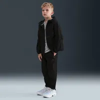 Nike Dri-FIT Little детские 2-Piece Full-Zip Tech Woven набор цвет черный