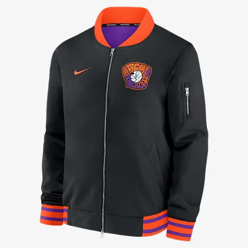 San Francisco Giants Authentic Collection City Connect мужские Nike MLB Full-Zip Bomber Куртка цвет черный