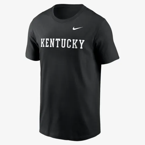 Kentucky Wildcats Primetime Wordmark чоловічі Nike College футболка колір чорний