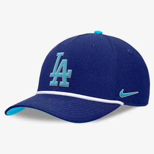 Los Angeles Dodgers Rise чоловічі Nike MLB Adjustable Hat блакитний