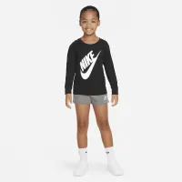 Nike Little дитячі шорти колір сірий