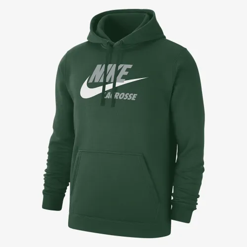 Nike мужские Lacrosse Толстовка с капюшоном цвет зеленый