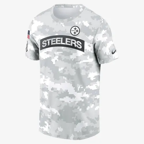 Pittsburgh Steelers Salute to Service Edge Arch чоловічі Nike Dri-FIT NFL футболка колір білий