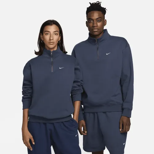 Nike Solo Swoosh мужские 1/4-Zip Top синий