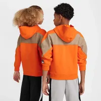Nike Air Big детские Fleece Pullover Толстовка с капюшоном Orange